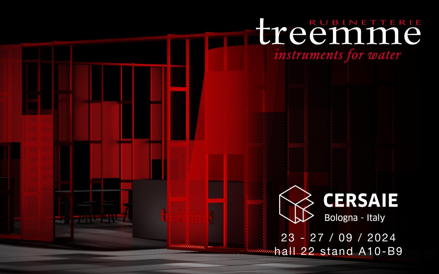 CERSAIE 2024: Rubinetterie Treemme - Dove l’innovazione incontra il design.